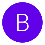 B