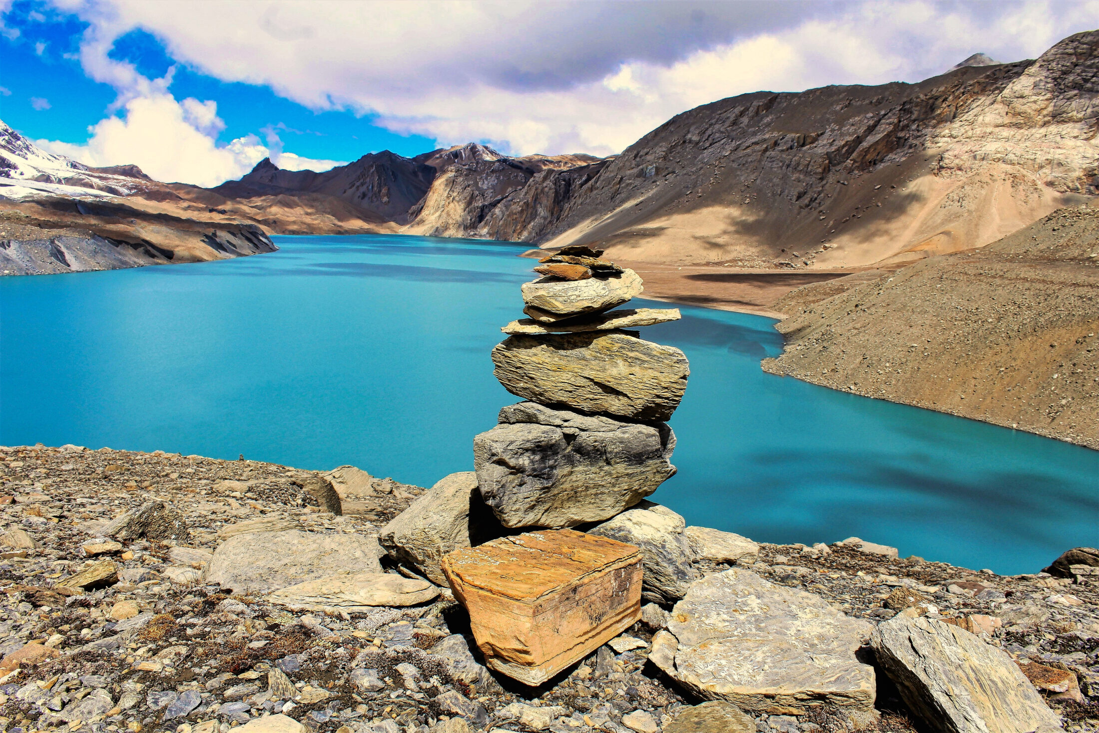High Altitute Tilicho Lake, Manang, Nepal